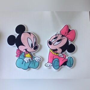 Disney Babies Mickey & Minnie Nursery Wall Decor